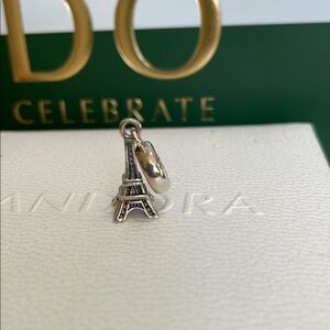 Pandora Silver Eiffel Tower Charm